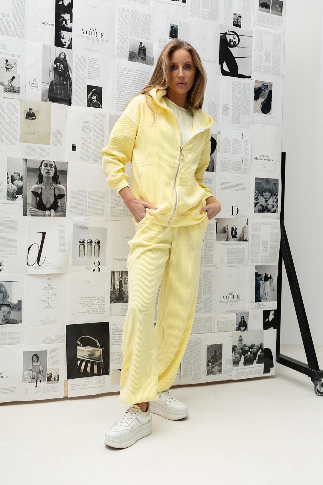 Komplet prążek z kapturem III