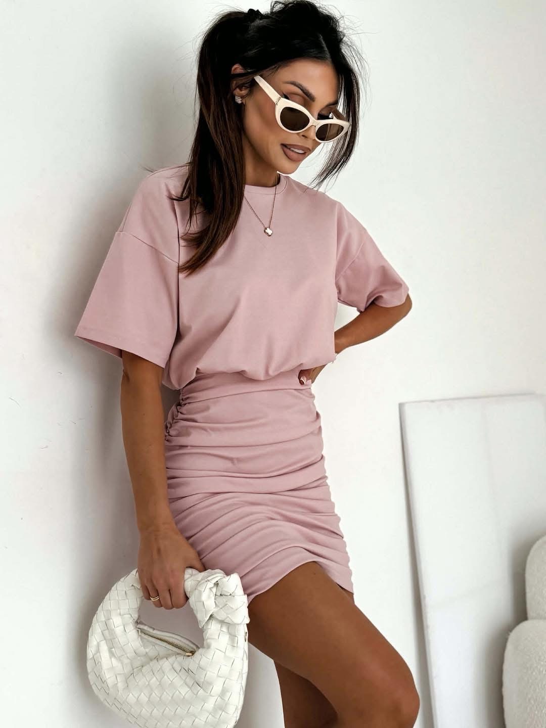 Sukienka Bella puder